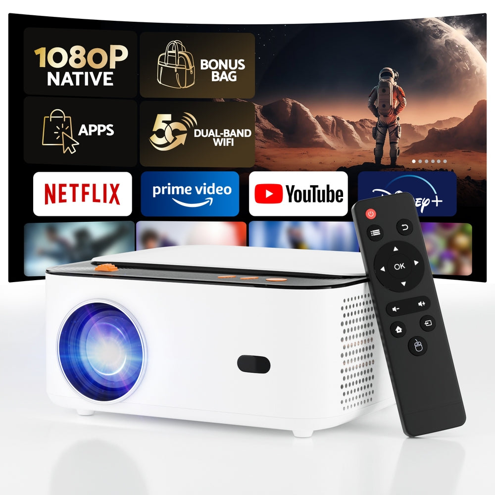 Video Project 4K 1080P Android 5G Wifi Home Cinema