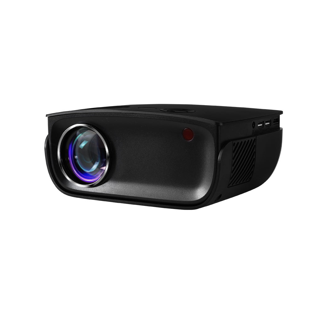 Portable Mini Video Projector Wifi 1080P Home Theater HDMI Black