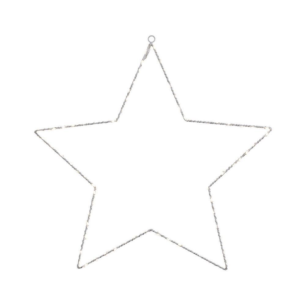 Jingle Jollys Christmas Lights 50cm Star 70 LED Xmas Decorations